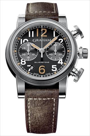 GRAHAM LONDON 2SABS.B05A.L18S Silverstone Vintage 44 replica watch - Click Image to Close